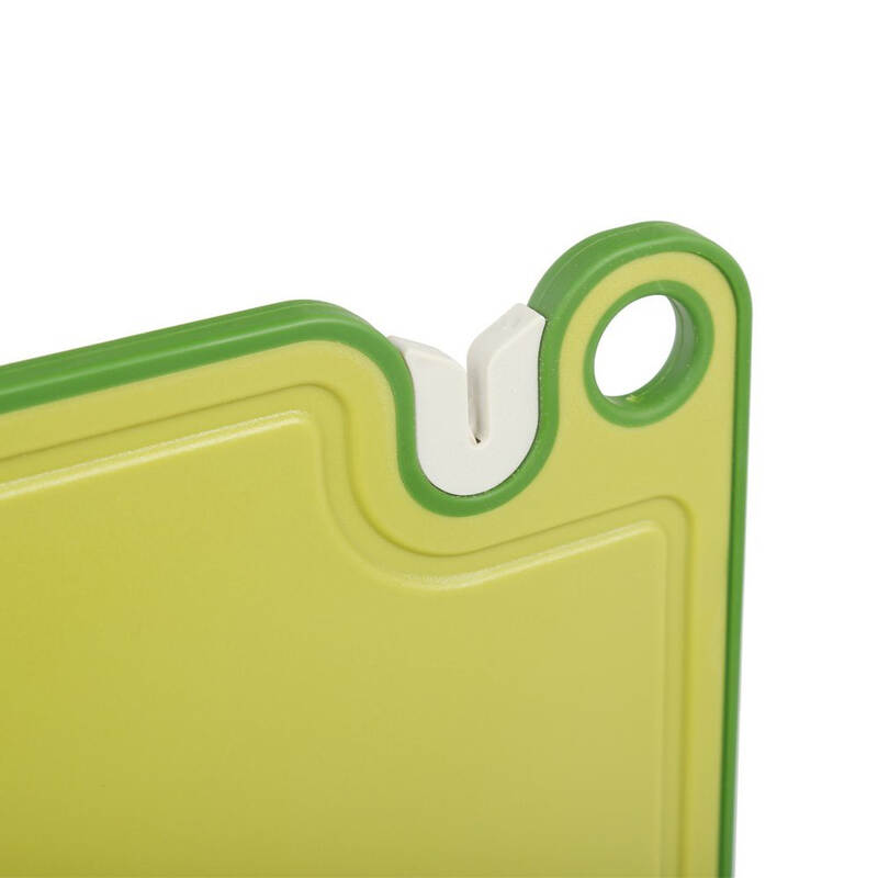 Thớt Nhựa Lock&Lock Có Đầu Mài Bằng Sứ Antibacterial Cutting Board, 365X253X9Mm - 3 Màu (Ngà, Xanh lá, Hồng) - CSC401 image number null